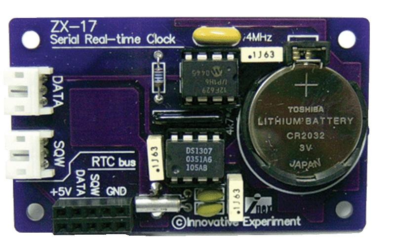 ZX-17 - Serial Real-time Clock with JST3AA-8 Cable
